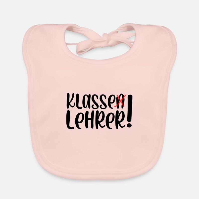 Klasse Lehrer Baby Bio-Lätzchen