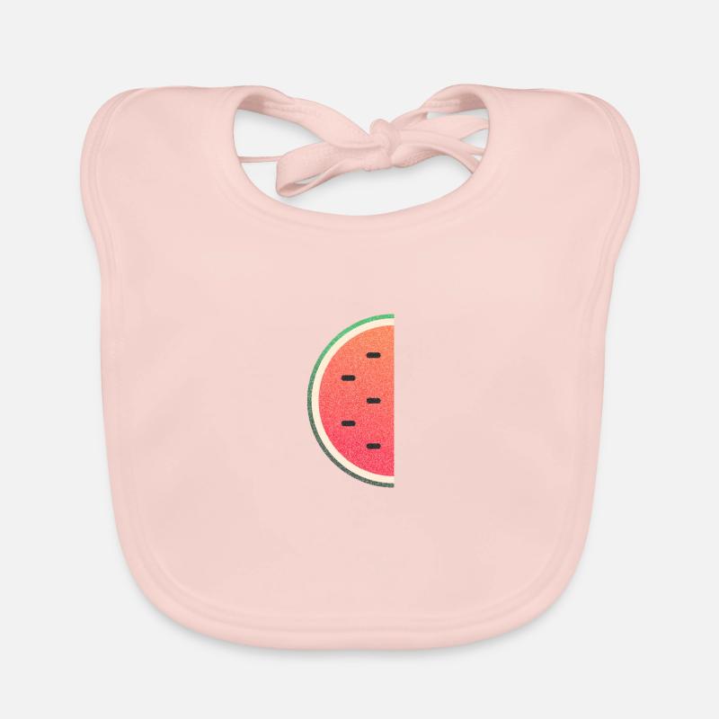 Pastèque d’été Bavoir bio Bébé