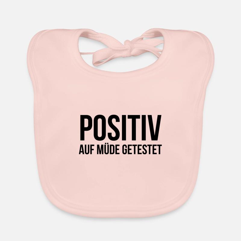 Positiv auf müde getestet Baby Bio-Lätzchen