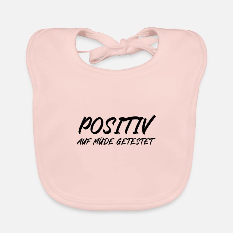Positiv auf müde getestet Baby Bio-Lätzchen