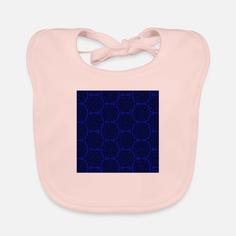 Chinese pattern Organic Baby Bibs