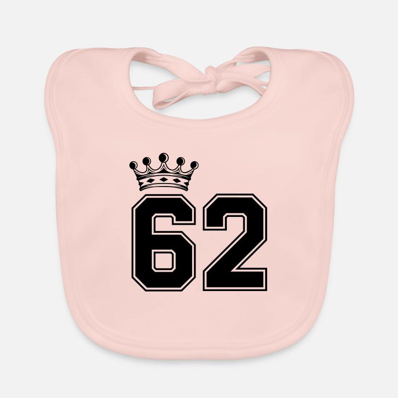 62 crowns Organic Baby Bibs