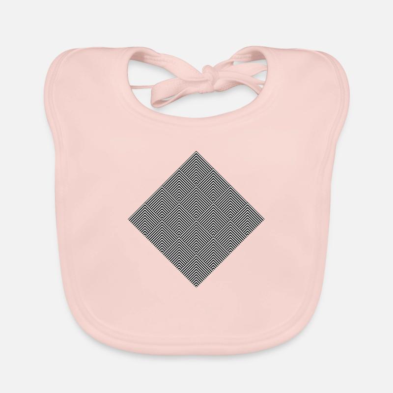 Beautiful pattern Organic Baby Bibs