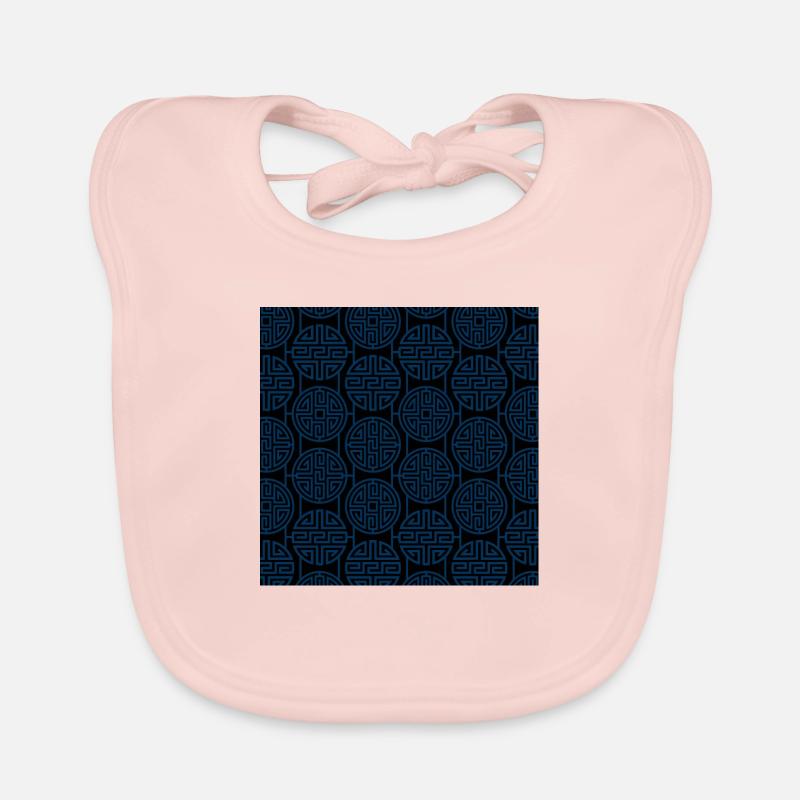 Chinese pattern Organic Baby Bibs