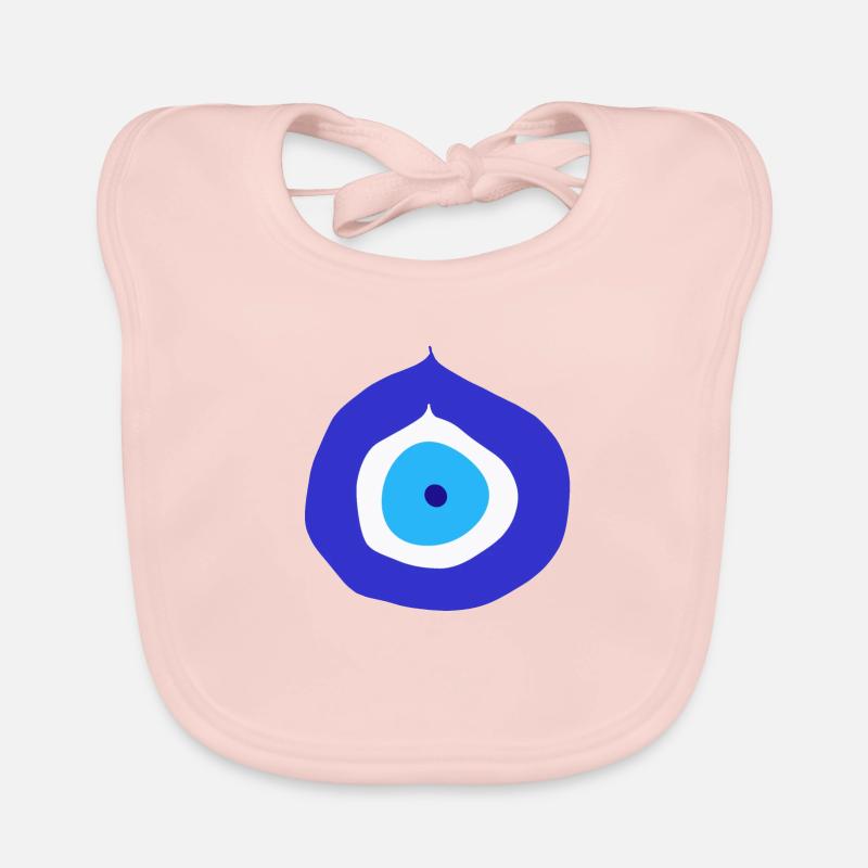 Nazar Conception de protection - Evil Eye Bavoir bio Bébé