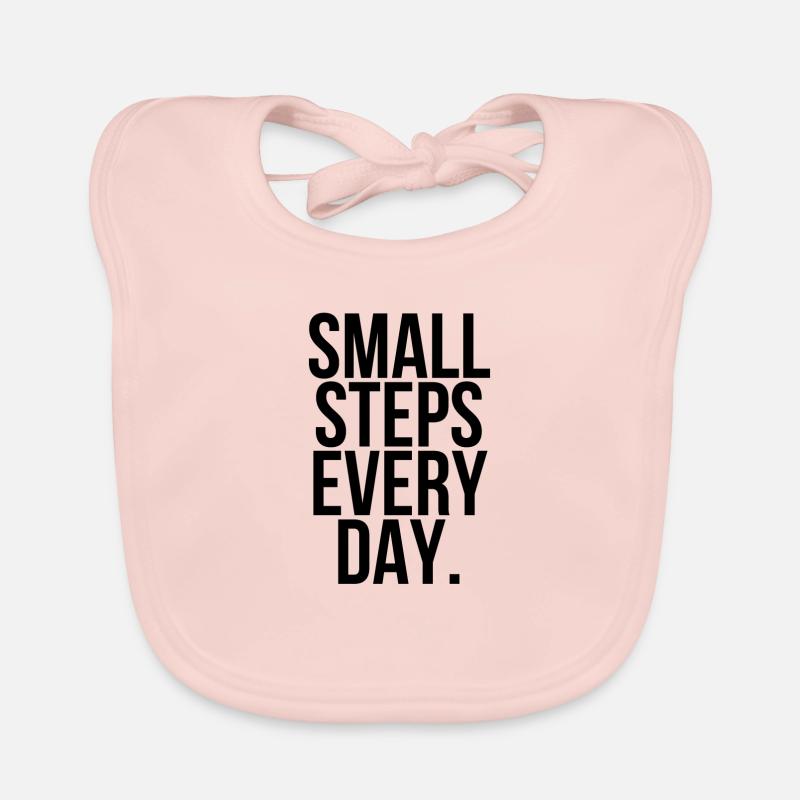 Small steps every day Baby Bio-Lätzchen