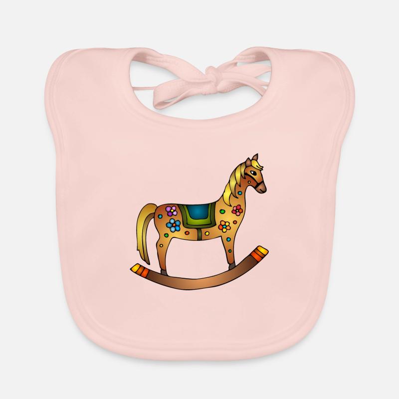 Pferd Baby Bio-Lätzchen