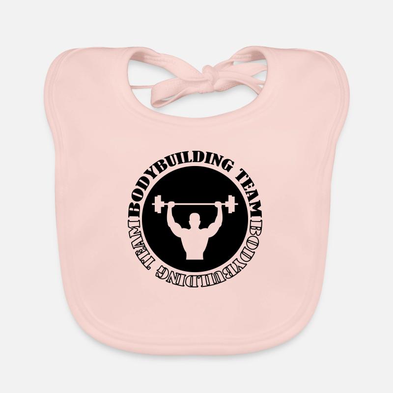 Équipe de musculation Bavoir bio Bébé