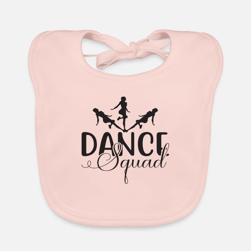 Dance Squad Organic Baby Bibs