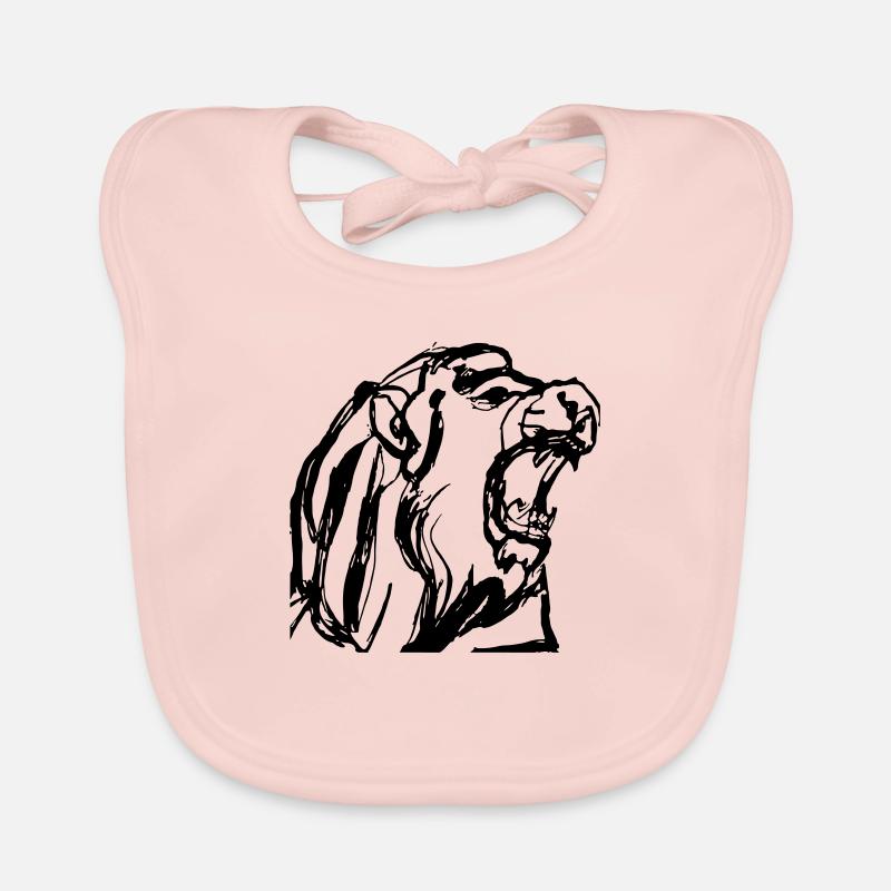 Roaring Lion Gift Organic Baby Bibs