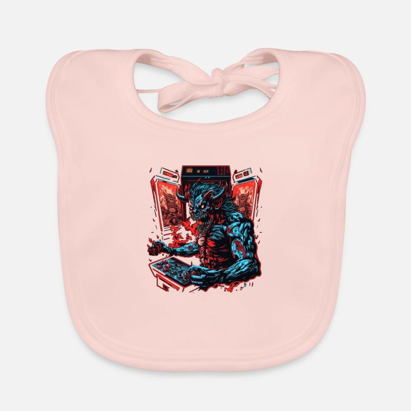 arcademon Organic Baby Bibs