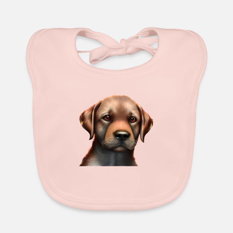 Labrador Retriever Labrador Propriétaire Chiot Bavoir bio Bébé
