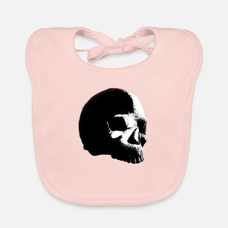 SKULL 1 Bavoir bio Bébé