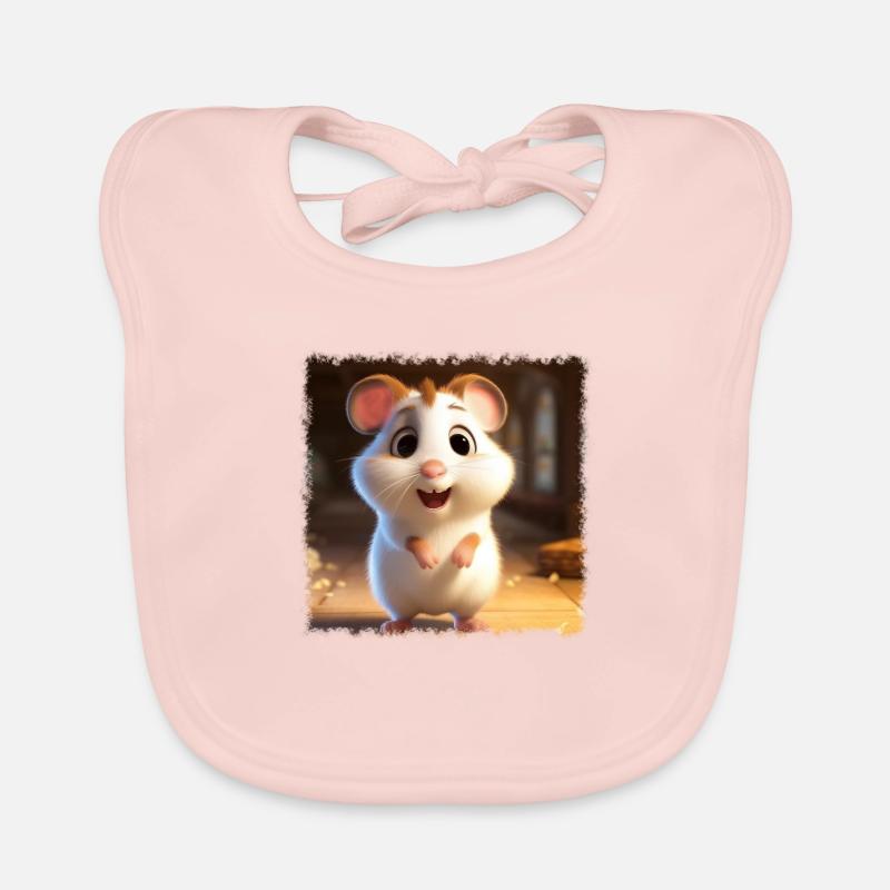 Hamster mignon Bavoir bio Bébé