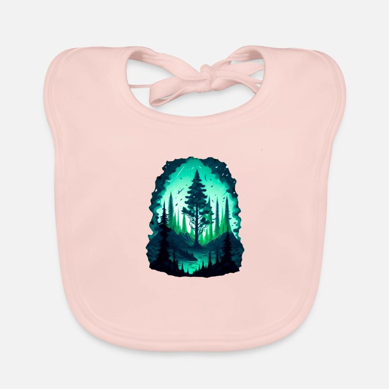 Magic Forest Organic Baby Bibs
