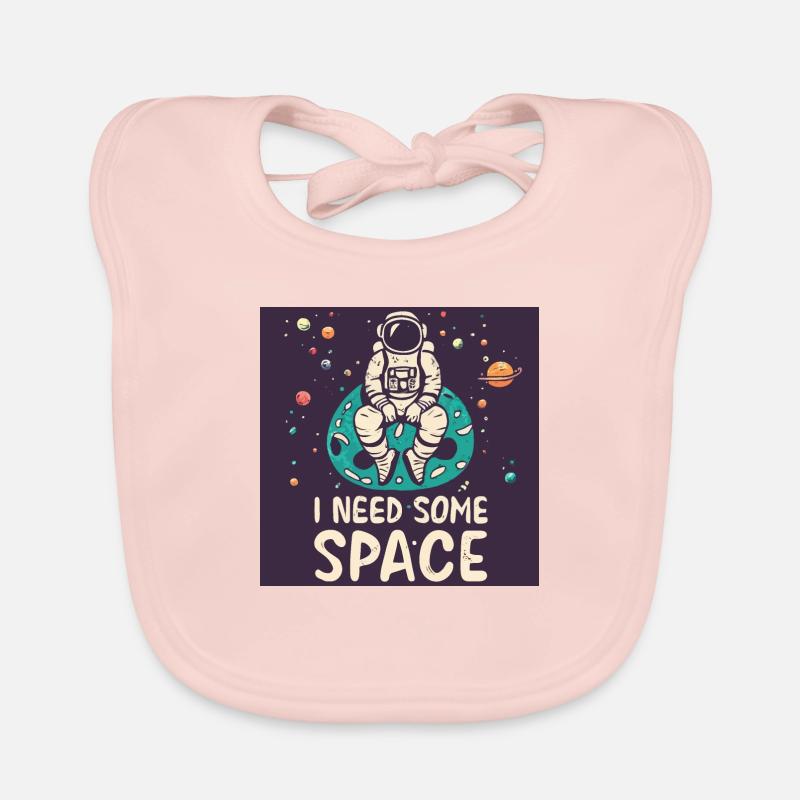 I need some Space - Astronaut Baby Bio-Lätzchen