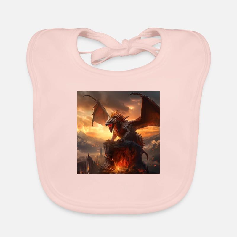 Drache Baby Bio-Lätzchen