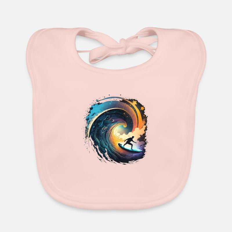 surf Bavoir bio Bébé