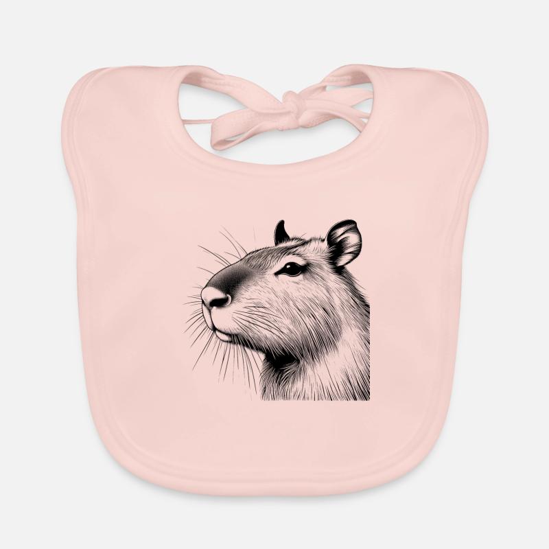 Capibara Baby Bio-Lätzchen