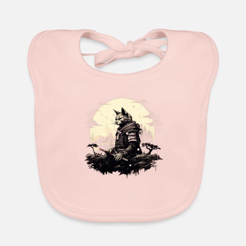 Chat Ronin Bavoir bio Bébé