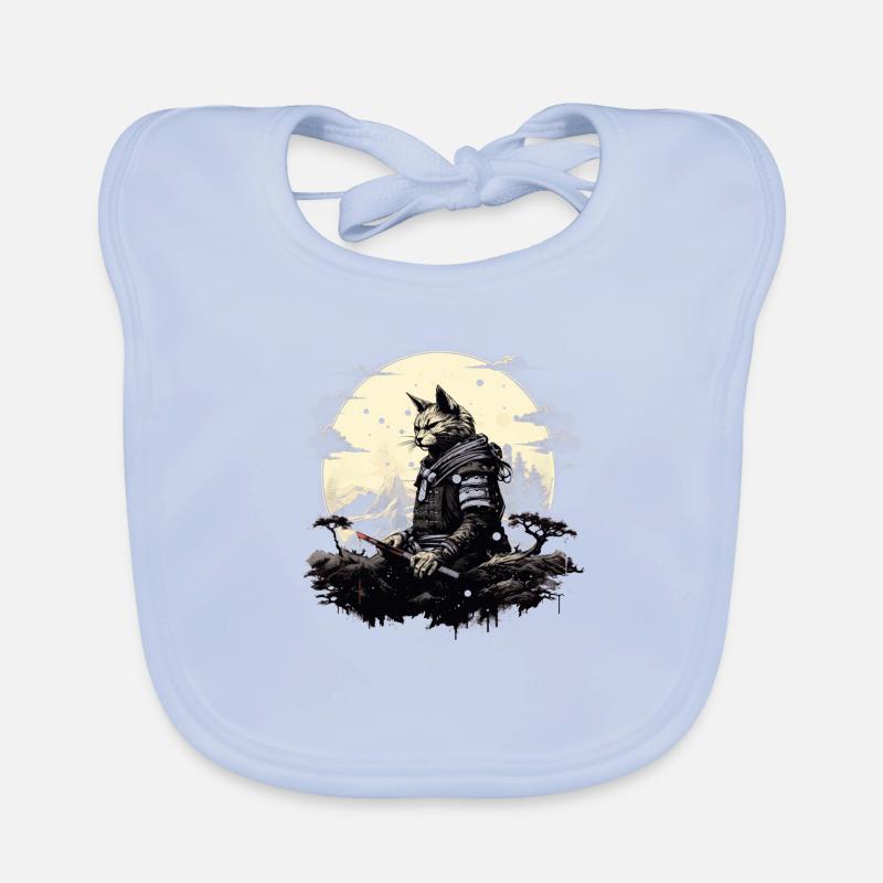 Chat Ronin Bavoir bio Bébé