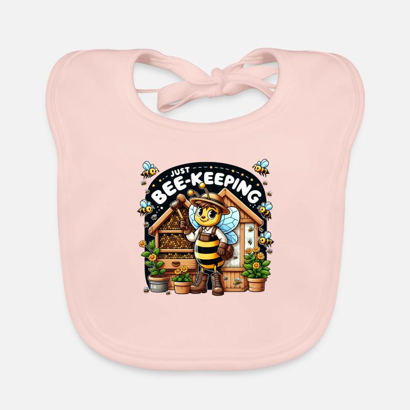 Juste l’apiculture Bavoir bio Bébé