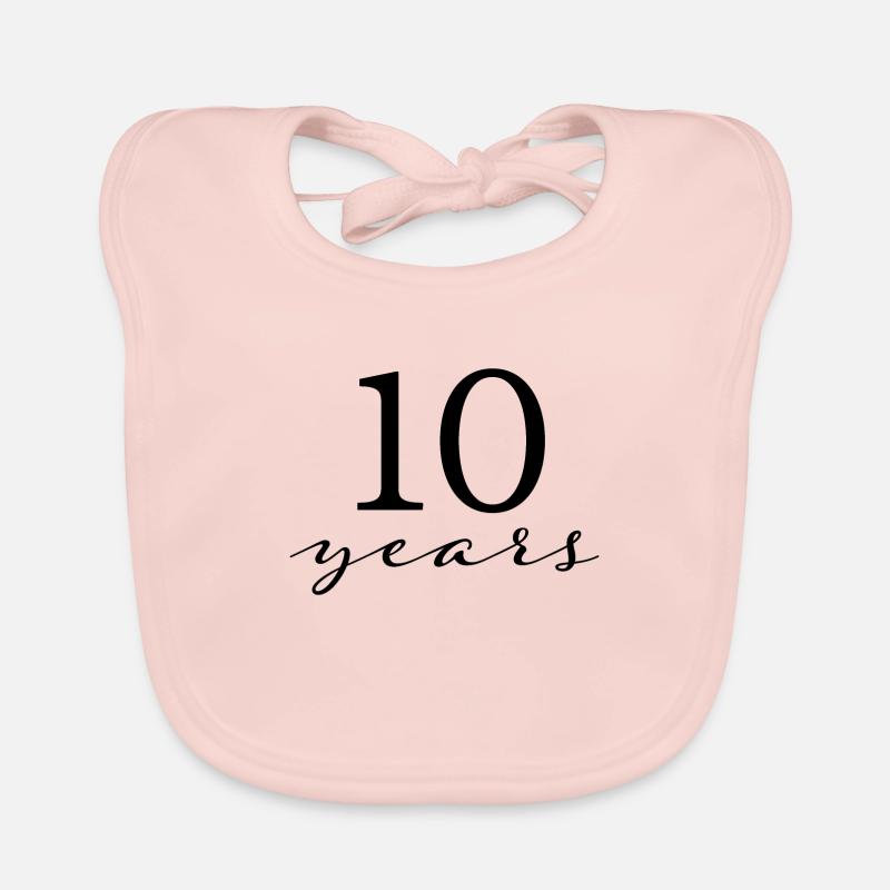 10 années Bavoir bio Bébé