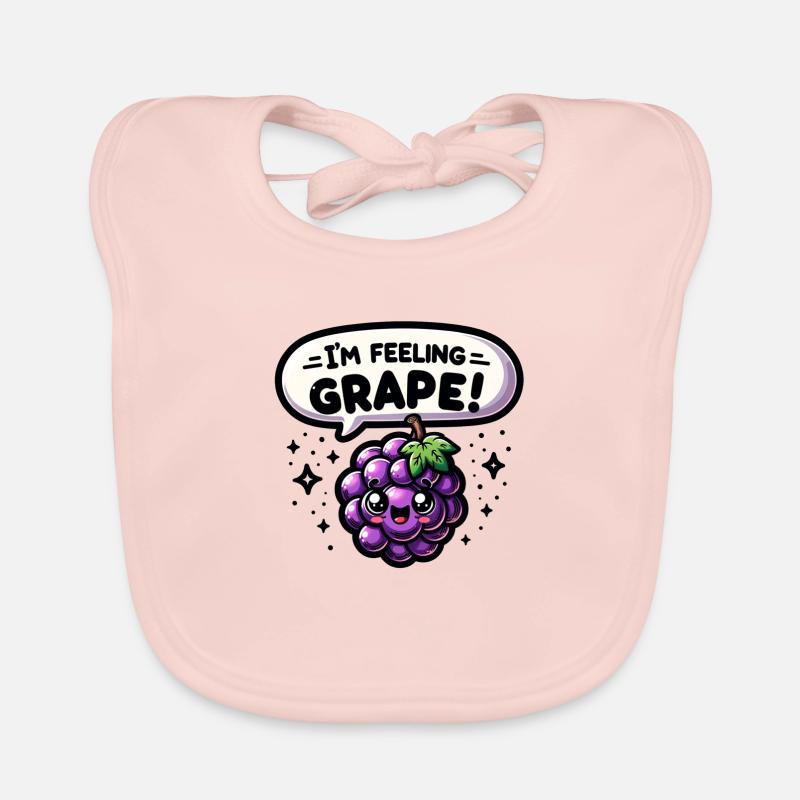 I'm feeling Grape! Organic Baby Bibs
