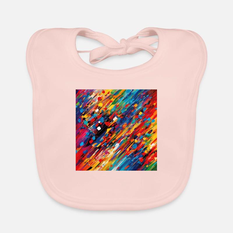 i bevægelse Hagesmække af økologisk bomuld