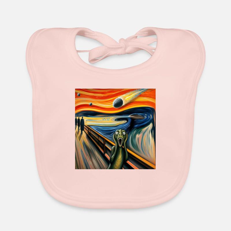 Dinosaur Scream Organic Baby Bibs