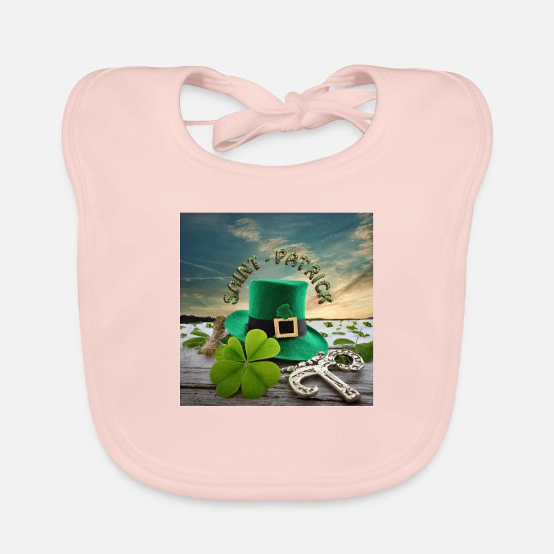 Sant Patrick Baby Bio-Lätzchen