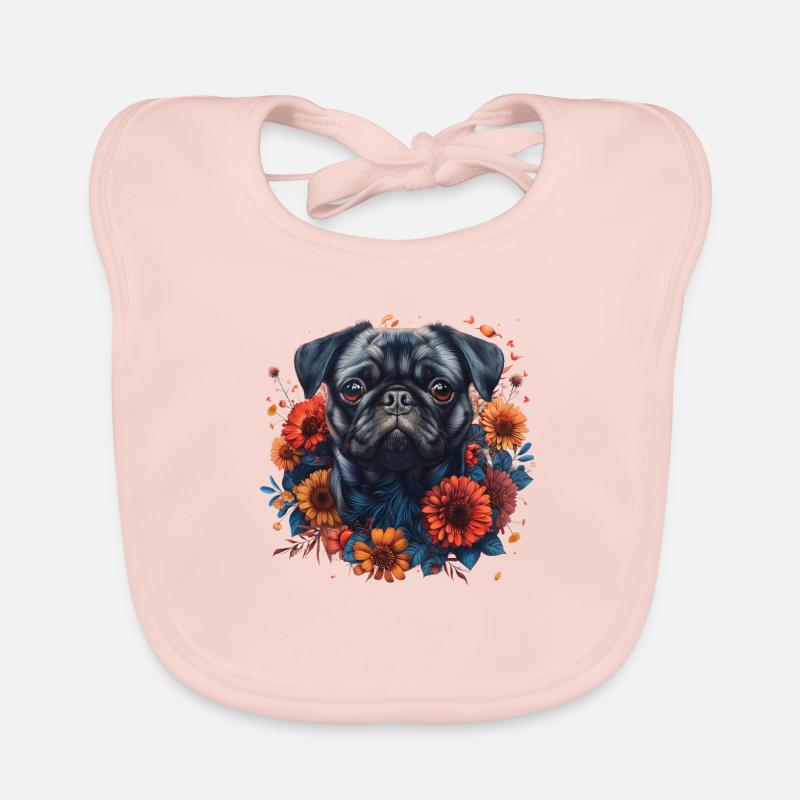 Pug Organic Baby Bibs