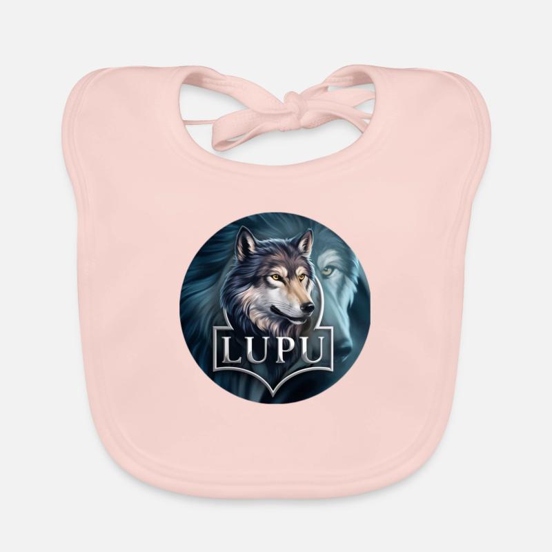 Der Wolf Baby Bio-Lätzchen