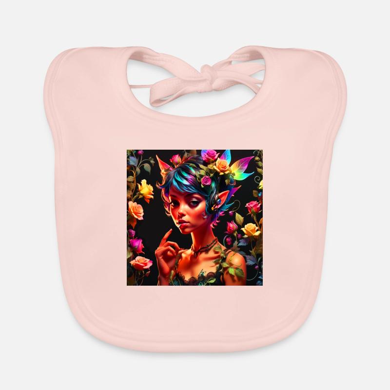 Pixie, Princess, Fantasy, Gift, Organic Baby Bibs