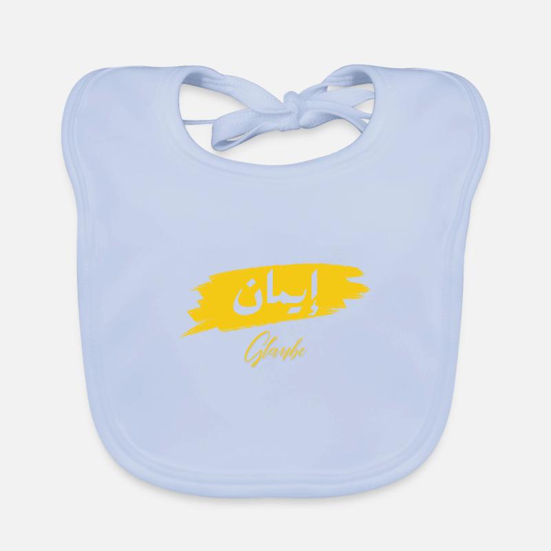 Iman - Glaube Baby Bio-Lätzchen