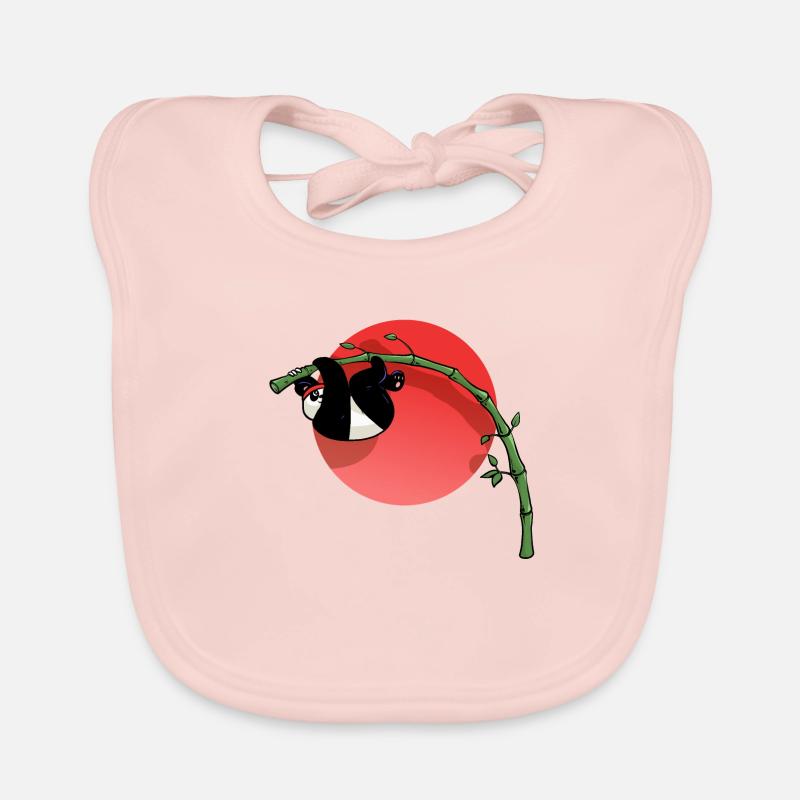 Perched Panda Organic Baby Bibs