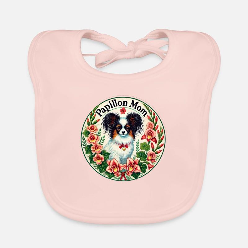 Maman Papillon Bavoir bio Bébé