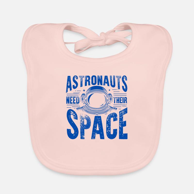Astronauts Need Their Space Organic Baby Bibs