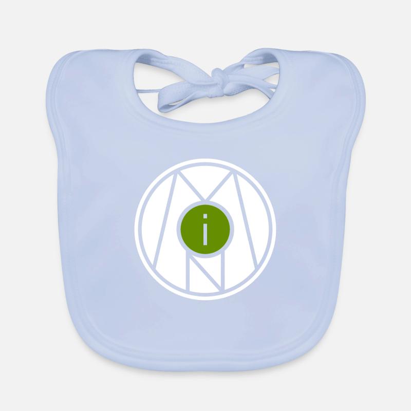 Moin Symbol Zeichen Stempel Baby Bio-Lätzchen