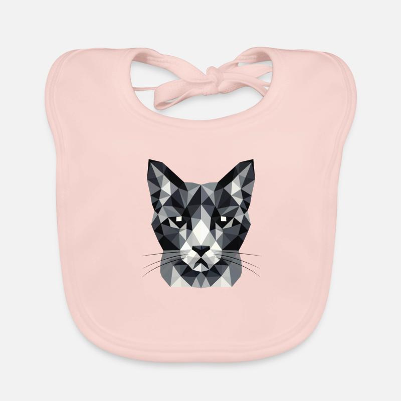 Fractured Whiskers theme Organic Baby Bibs