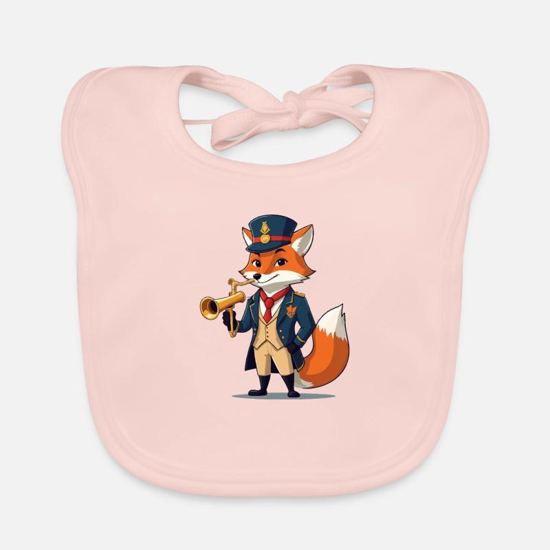 Fuchs Postbote Baby Bio-Lätzchen