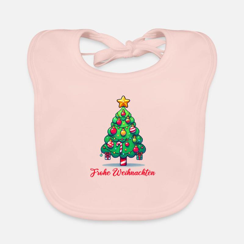 Christmas Tree Baby Bio-Lätzchen