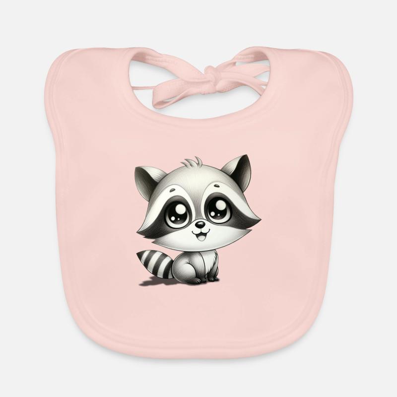 raton laveur Bavoir bio Bébé