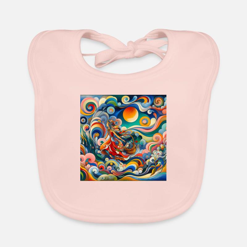 Design par Chagall Bavoir bio Bébé