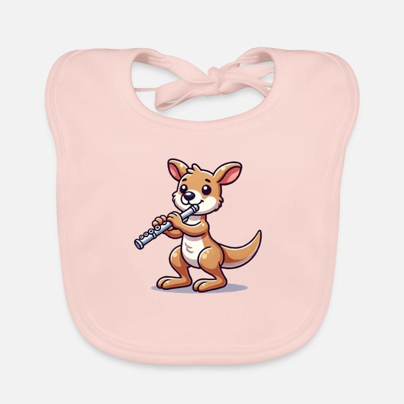 Kangeroo Flute Organic Baby Bibs