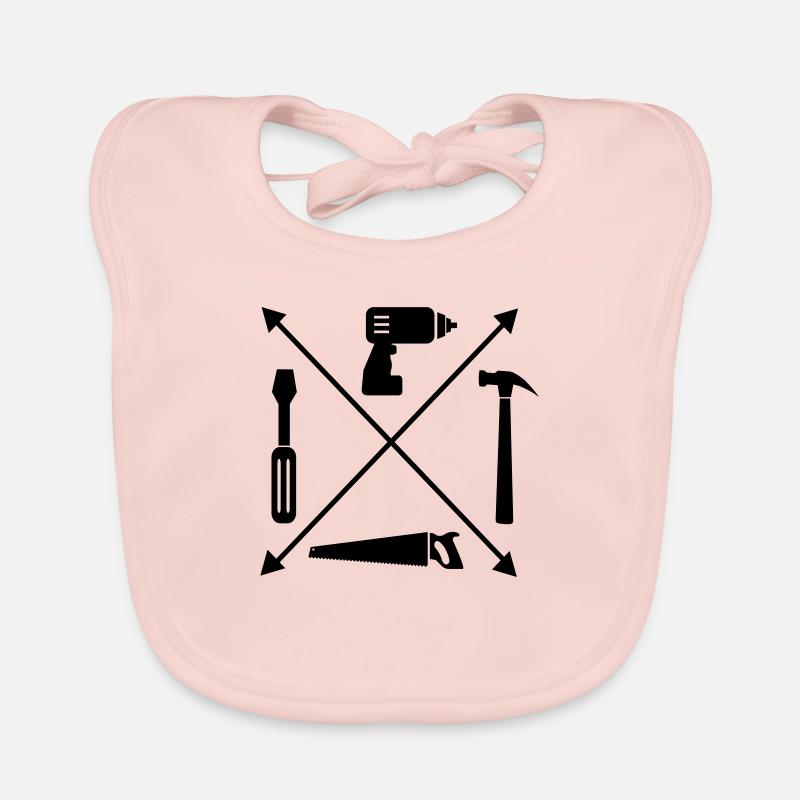 Handwerker Baby Bio-Lätzchen