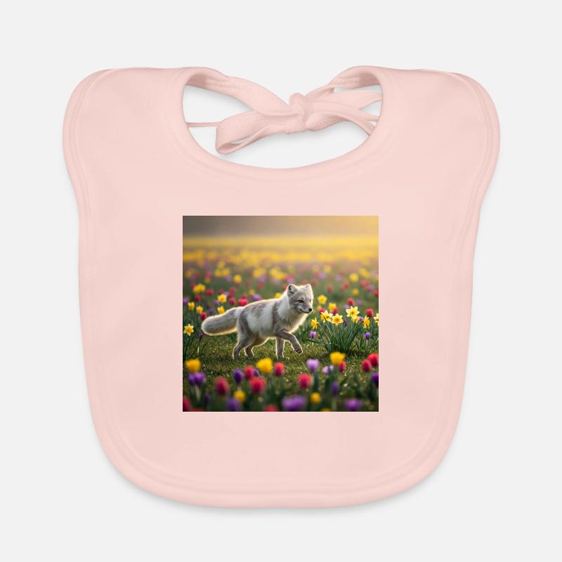 Arctic fox Organic Baby Bibs