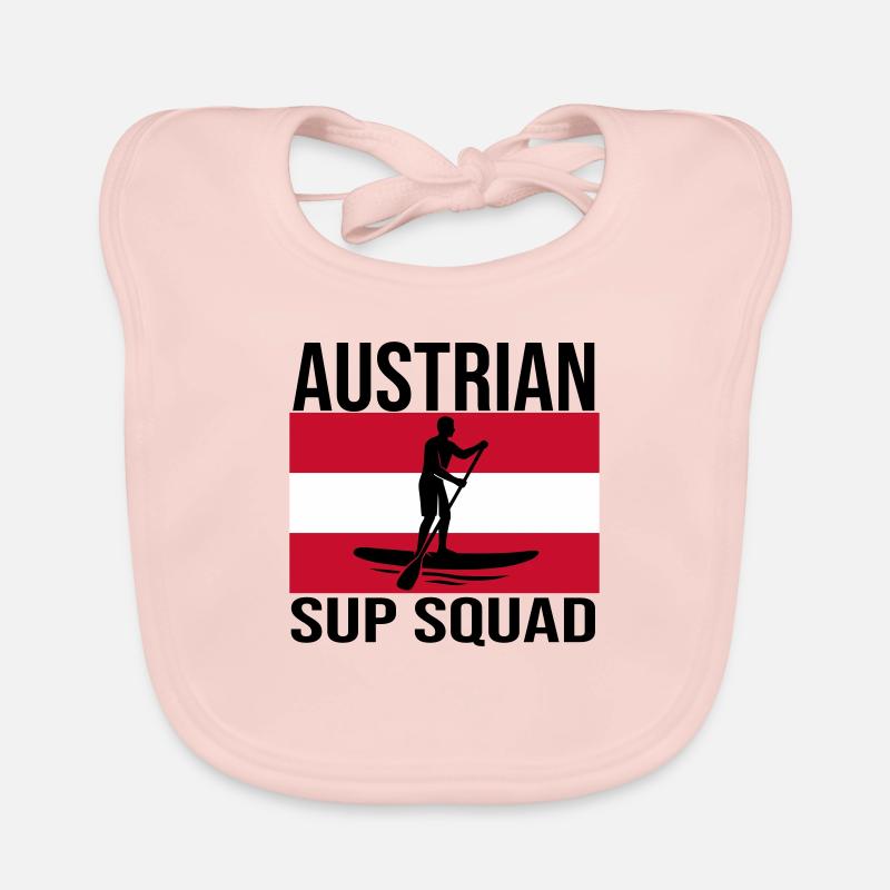 Austrian SUP Crew Paddle Shirt Organic Baby Bibs