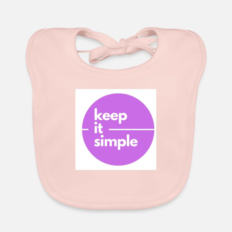 Keep it simple design Organic Baby Bibs