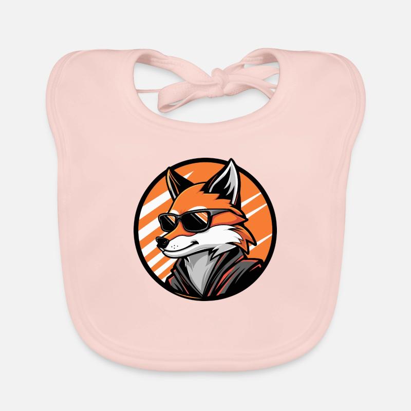 Fuchs Comic Cool Baby Bio-Lätzchen